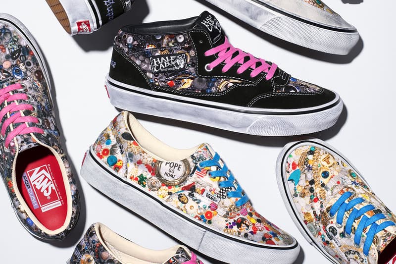 슈프림 × 마이크 켈리 × 반스 — 버려진 것들로 만든 가장 힙한 스니커